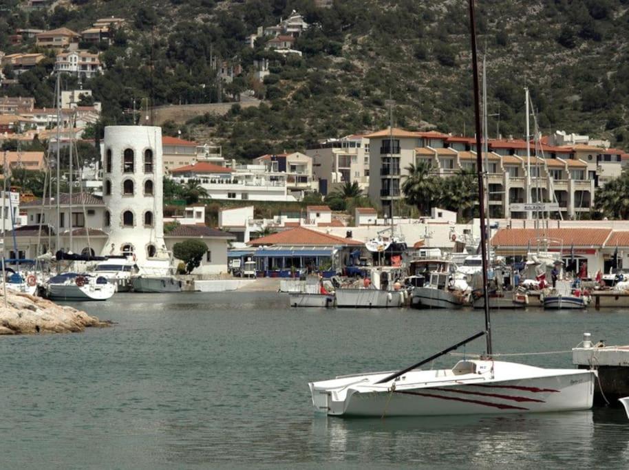 Marina Beach Aiguadolc Sitges Eksteriør billede