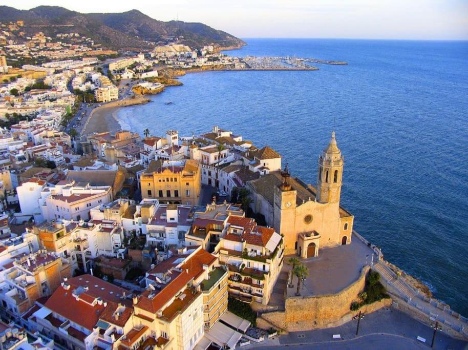 Marina Beach Aiguadolc Sitges Eksteriør billede